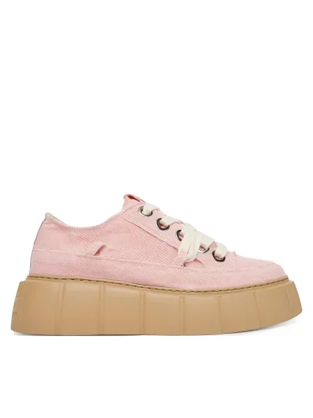 Sneakersy Inuikii Matilda Frayed Svetloružová