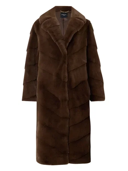GUESS by Marciano Palton de iarnă MAYA ciocolatiu maro