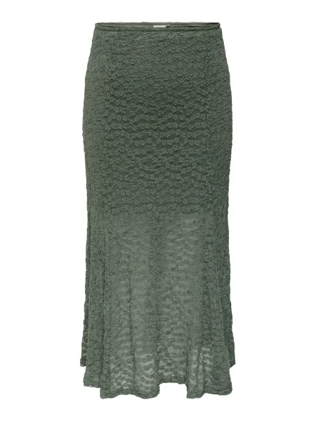 ONLY Carmakoma Fustă CARAlice oliv