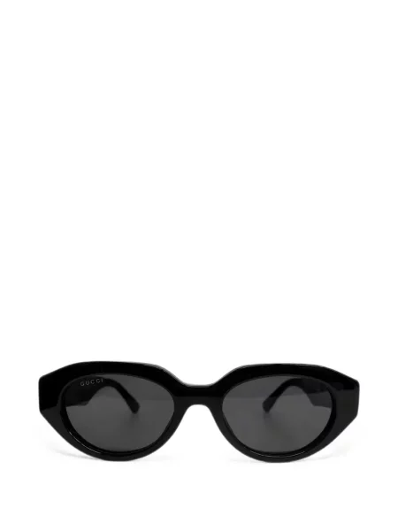 Ochelari de soare Gucci Eyewear cu imprimeu geometric negru