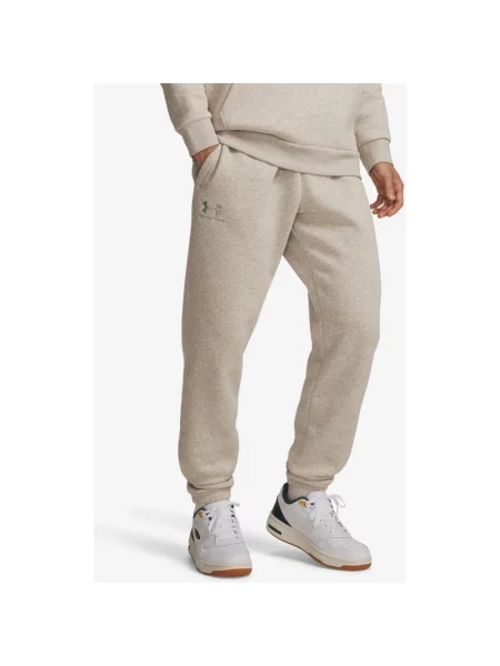 Spodnie Under Armour Jogger Icon Fleece jasne S beżowe