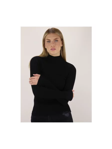Sweter Twinset czarny