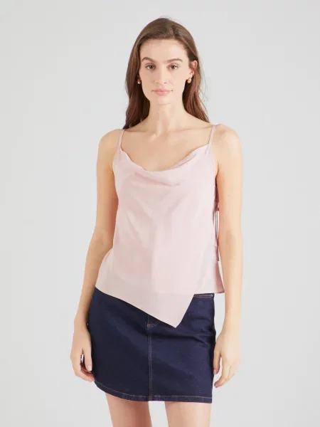 TOPSHOP Top Martha pastel roz