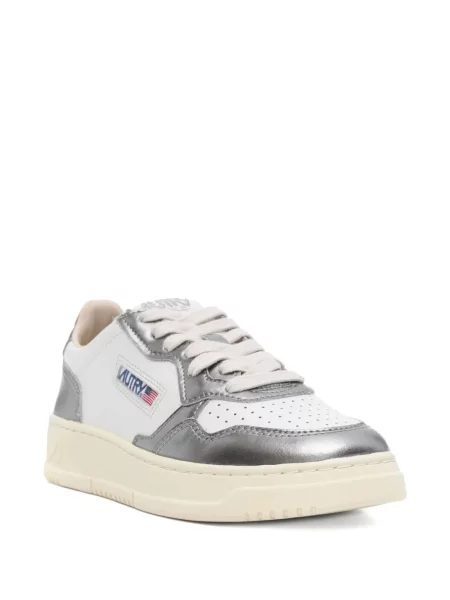 Sneakerși Autry din piele alb
