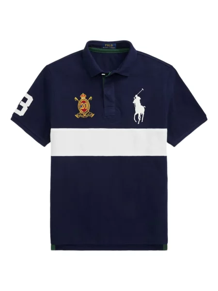 Șosete Polo Ralph Lauren cu 5 buzunare cu broderie tricotate albastru