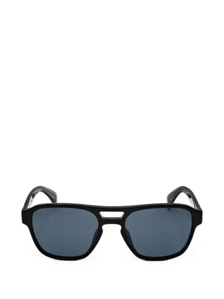 Ochelari de soare Rag & Bone cu imprimeu geometric negru