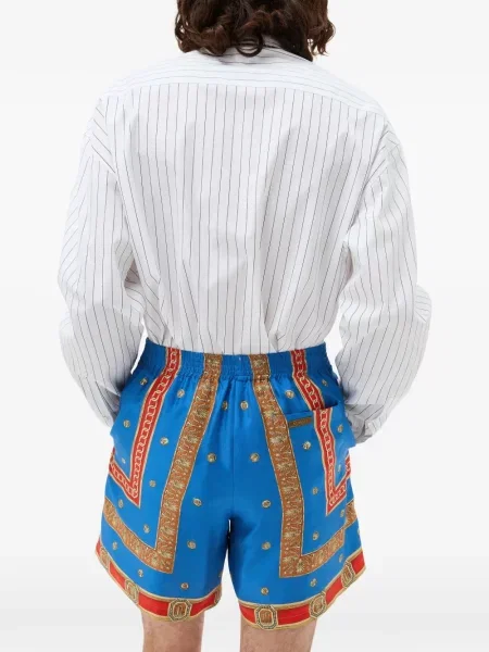 Cămașă Versace din poplin alb