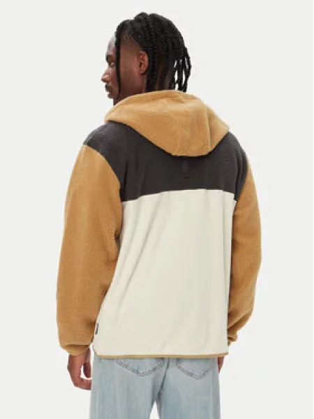 Quiksilver Polár kabát Comfort Fit bézs