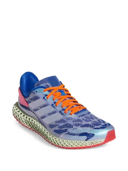 Sneakersy Adidas Forum do biegania zamszowe z dekoltem w serek szare