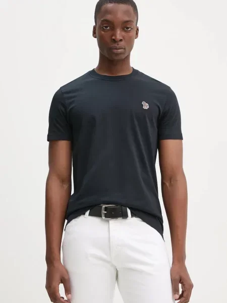 PS Paul Smith tricou din barbati marin neted albastru