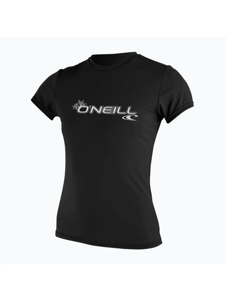 Cămașă de înot pentru femei O'Neill Basic Skins Sun Shirt negru