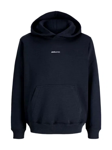 Jack & Jones Junior Μπλούζα φούτερ JCOClub κρεμ / σκούρο μπλε λευκό