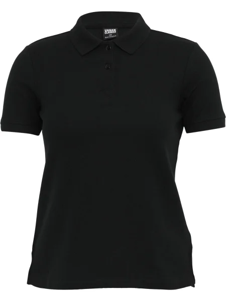 Polo majica Urban Classics črna