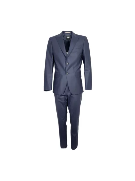 Garnitur Hugo Boss wełniany niebieski