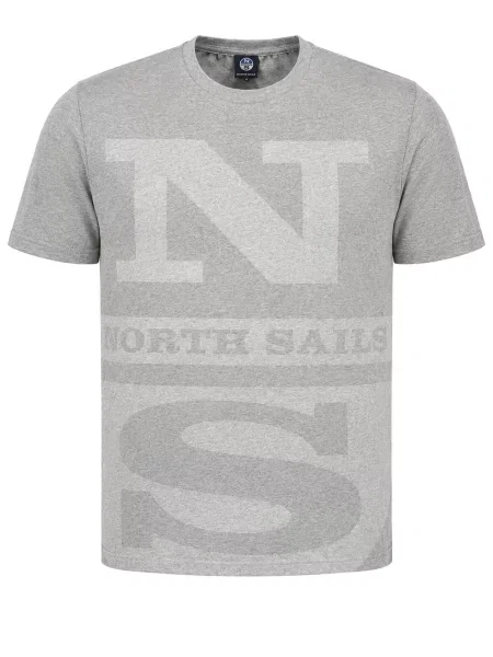 North Sails Marškinėliai pilka