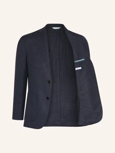 Boglioli Marynarka Extra Slim Fit blau granatowa