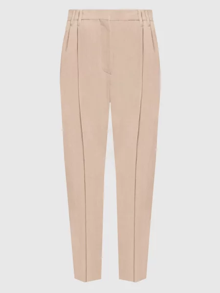 Брюки Brunello Cucinelli коричневые