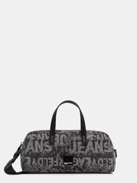Geantă Karl Lagerfeld Jeans negru