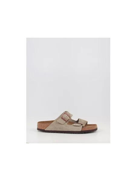 BIRKENSTOCK Sandály Arizona šedobéžová béžové