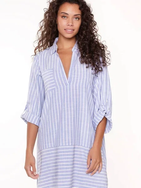 Смугаста сукня-сорочка Lingadore