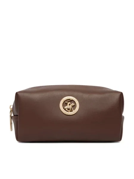 Kosmetyczka Beverly Hills Polo Club brązowa