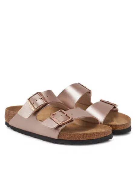 Pantofle BIRKENSTOCK Arizona BF Narrow copper růžové