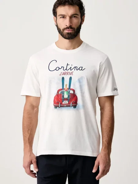 Saint Barth T-shirt biała
