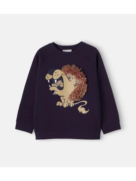 Flisinis džemperis Stella Mccartney mėlyna