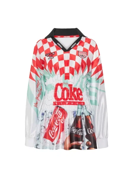 ADIDAS ORIGINALS Tričko Mash Up oranžová / tmavě červená / černá bílá