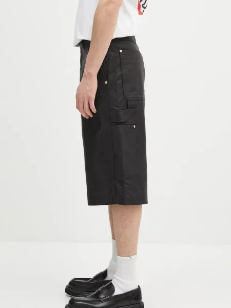 Кожаные шорты Wales Bonner