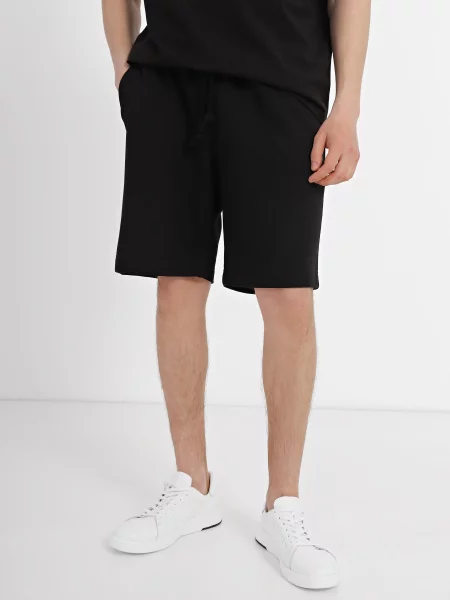 INTERTOP KALUSH Шорти повсякденні Унісекс Без підкладки чорний