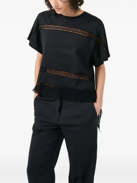Tricou Barbara Bui din dantelă negru