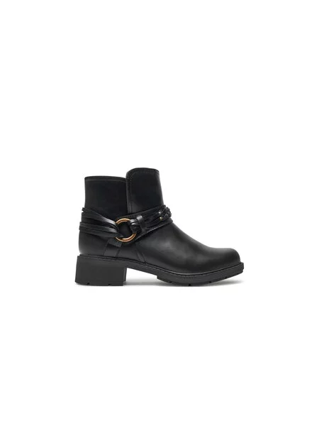 Polokozačky Clarks černé