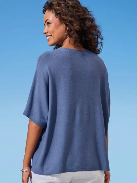 VIVANCE Tricou indigo