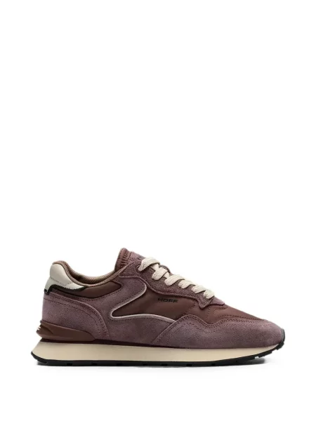 Sneakerși Hoff din piele de căprioară retro maro