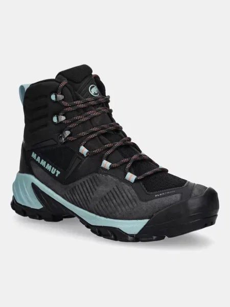 Обувки Mammut Sapuen High GTX зелено сиво