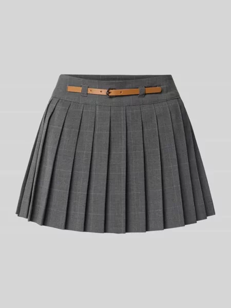Rozkloszowana spódnica mini z plisami model LENIA' Only