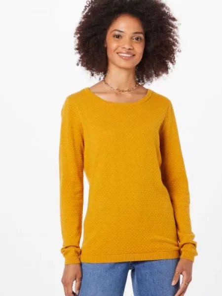 VERO MODA Pulover Care žafran
