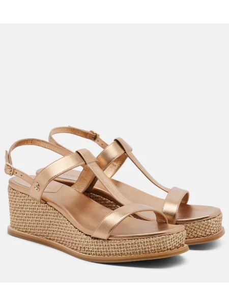 Sandale Jimmy Choo din piele cu pană