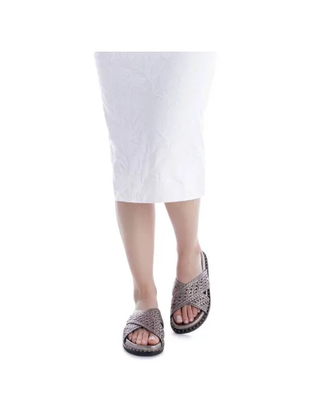 Šľapky Carmela sivá