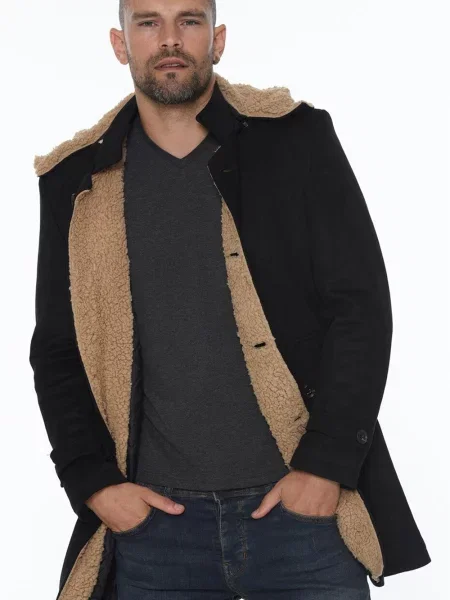 Palton Dewberry negru