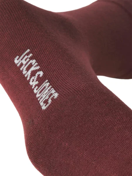 JACK & JONES Ponožky JACRAFAEL námornícka modrá / jedľová / vínovo červená