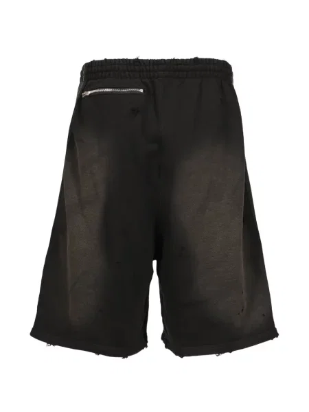 Pantaloni scurți Needles negru