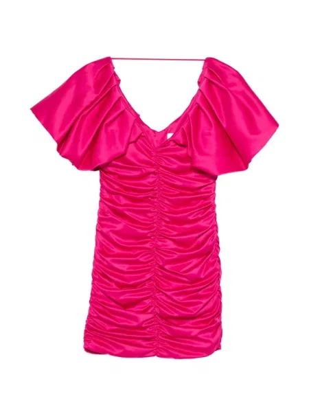 Rochie mini Simona Corsellini din satin roz