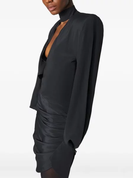 Rochie mini Mugler de costum negru