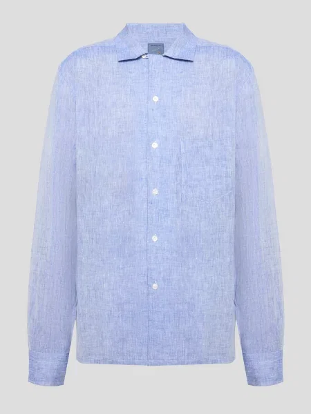 Сорочка Barba Napoli блакитна