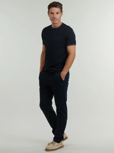 Pantaloni chino Pepe Jeans albastru