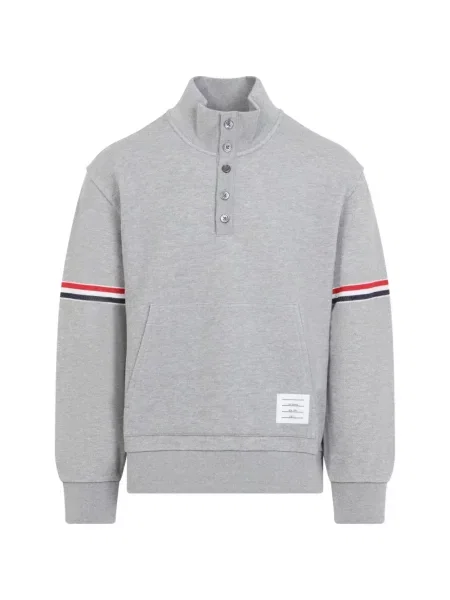 Hanorac Thom Browne cu dungi gri