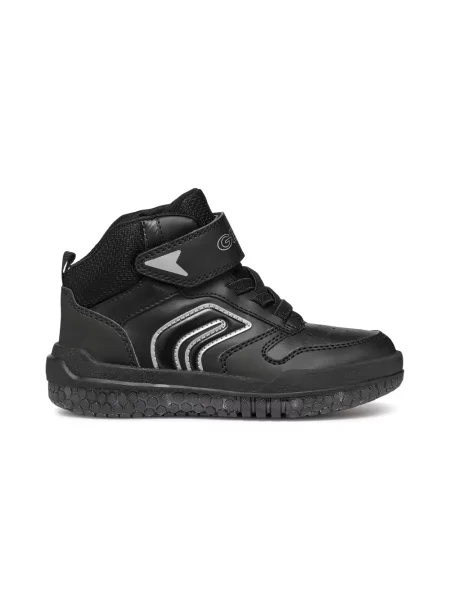 Sneakersy dziecięce Geox czarne