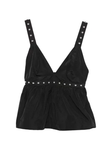 Top Liu Jo cu decolteu în V negru